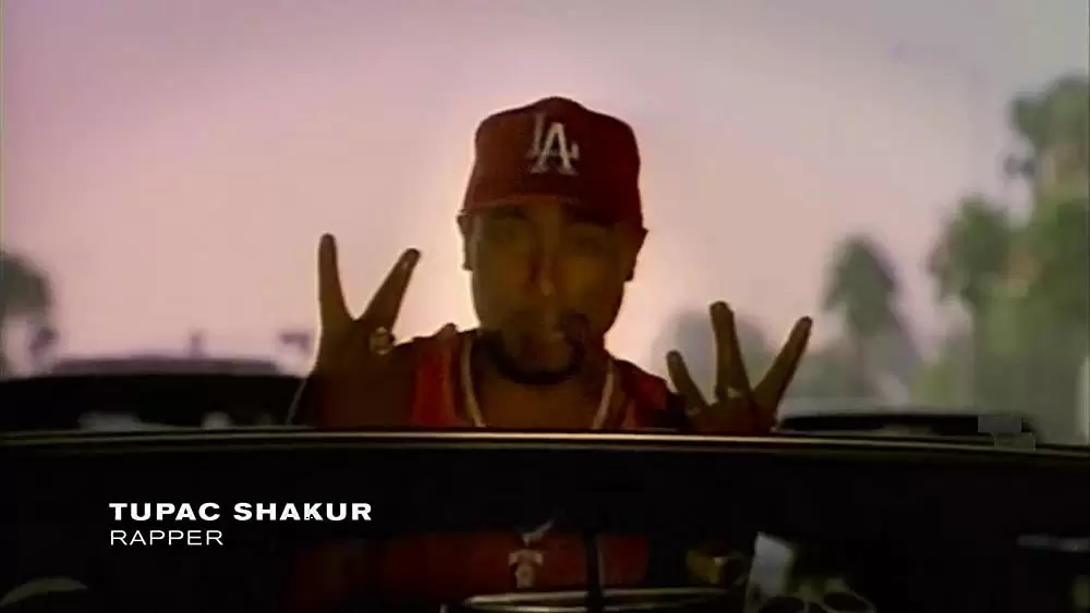 「クインシーのすべて」トゥパック・シャクールの画像