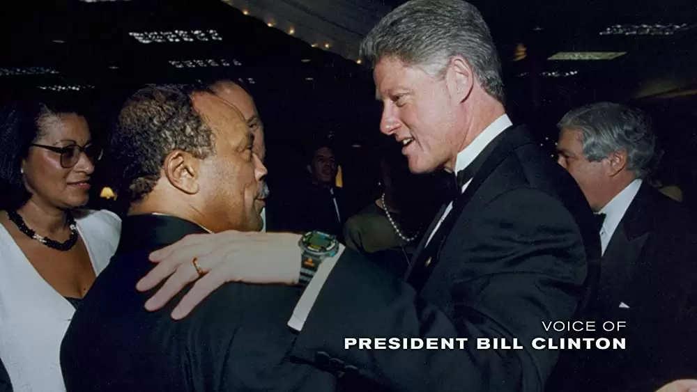 「クインシーのすべて」ビル・クリントン & クインシー・ジョーンズの画像