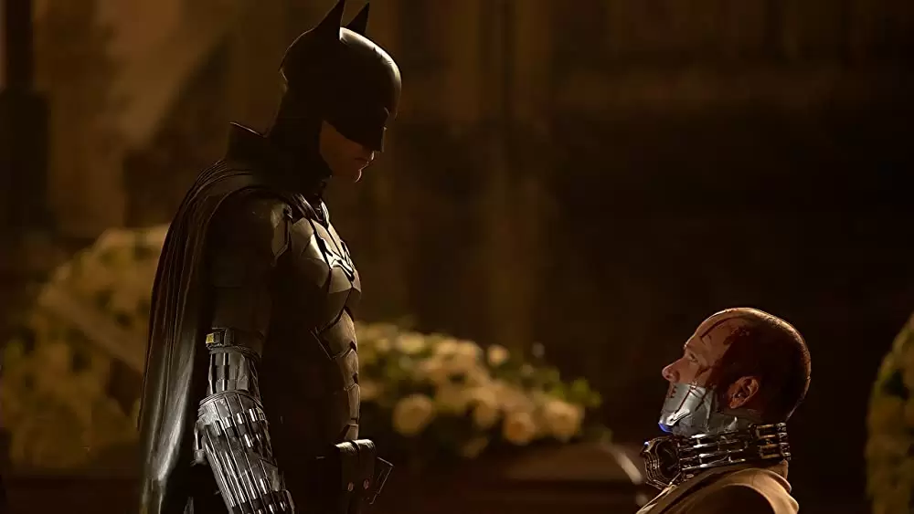 「THE BATMAN－ザ・バットマンー」ピーター・サースガード & ロバート・パティンソンの画像