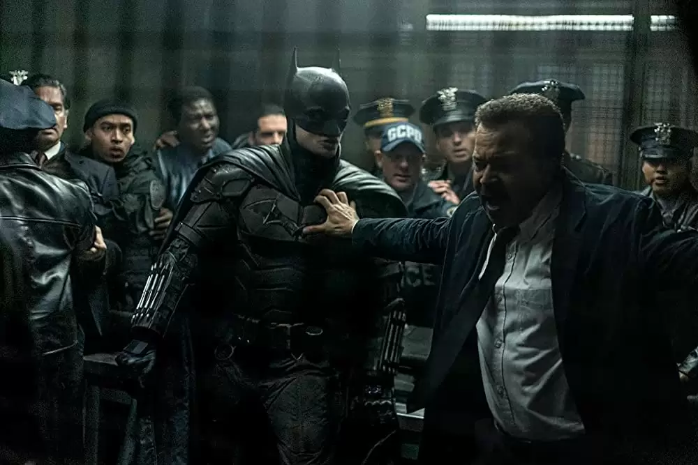 「THE BATMAN－ザ・バットマンー」ジェフリー・ライト & ロバート・パティンソンの画像