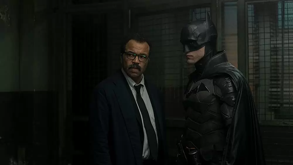 「THE BATMAN－ザ・バットマンー」ジェフリー・ライト & ロバート・パティンソンの画像