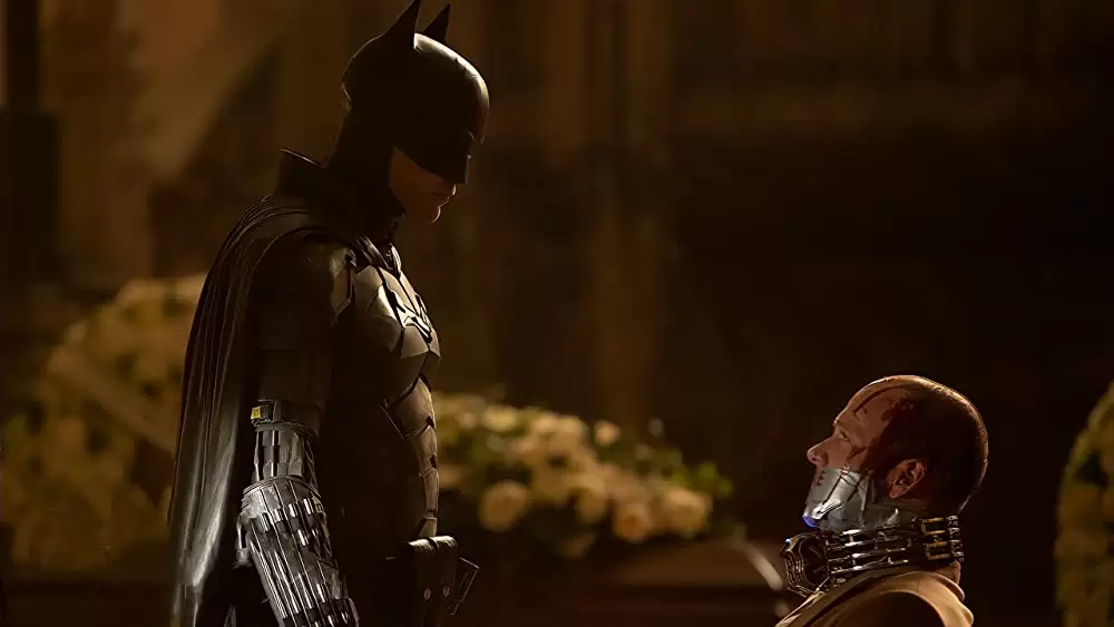 「THE BATMAN－ザ・バットマンー」ピーター・サースガード & ロバート・パティンソンの画像