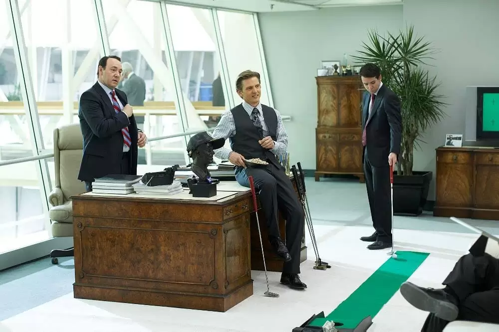 「ロビイストの陰謀」ケビン・スペイシー & バリー・ペッパーの画像