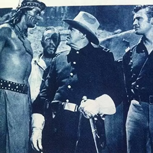 「アパッチの怒り」ロック・ハドソン & Robert Burton & リチャード・カッティング & グレッグ・パーマーの画像