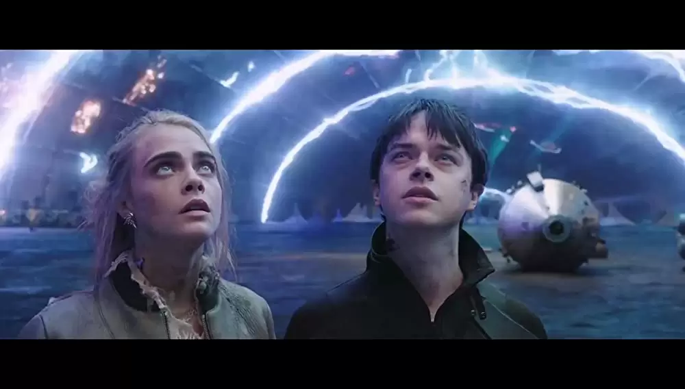 「ヴァレリアン 千の惑星の救世主」デイン・デハーン & カーラ・デルビーニュの画像
