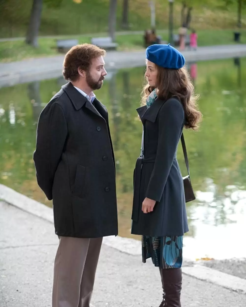 「バーニーズ・バージョン ローマと共に」ポール・ジアマッティ & ロザムンド・パイクの画像