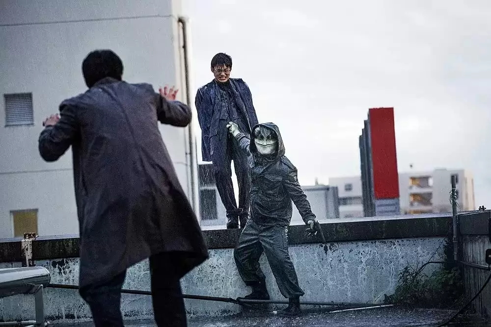 「ミュージアム」小栗旬 & 野村周平の画像