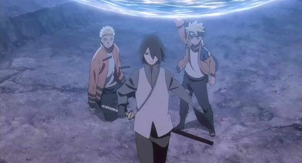 「BORUTO NARUTO THE MOVIE」竹内順子 & 杉山紀彰 & 三瓶由布子の画像