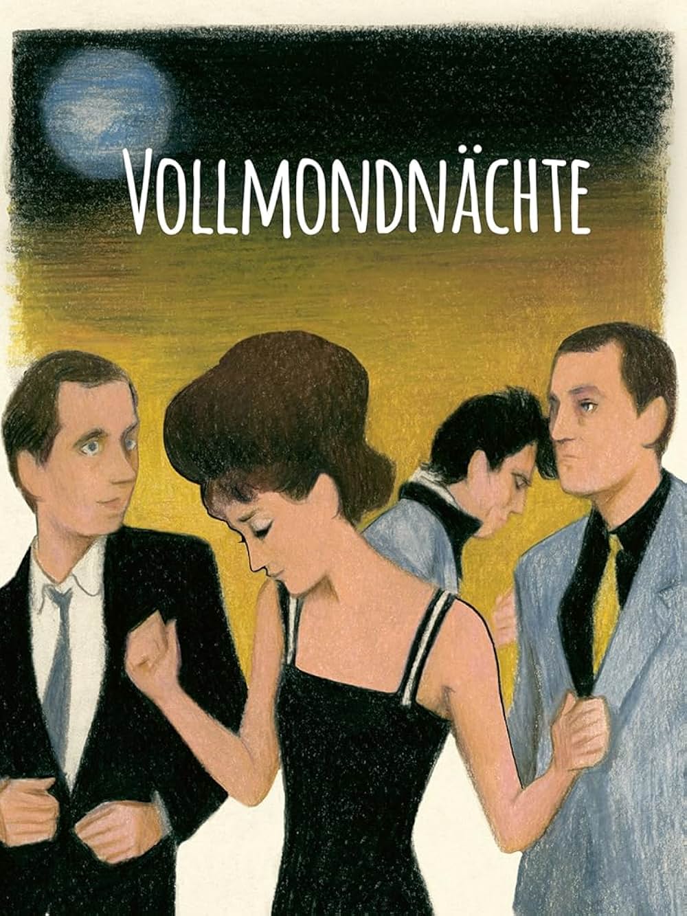 満月の夜の画像