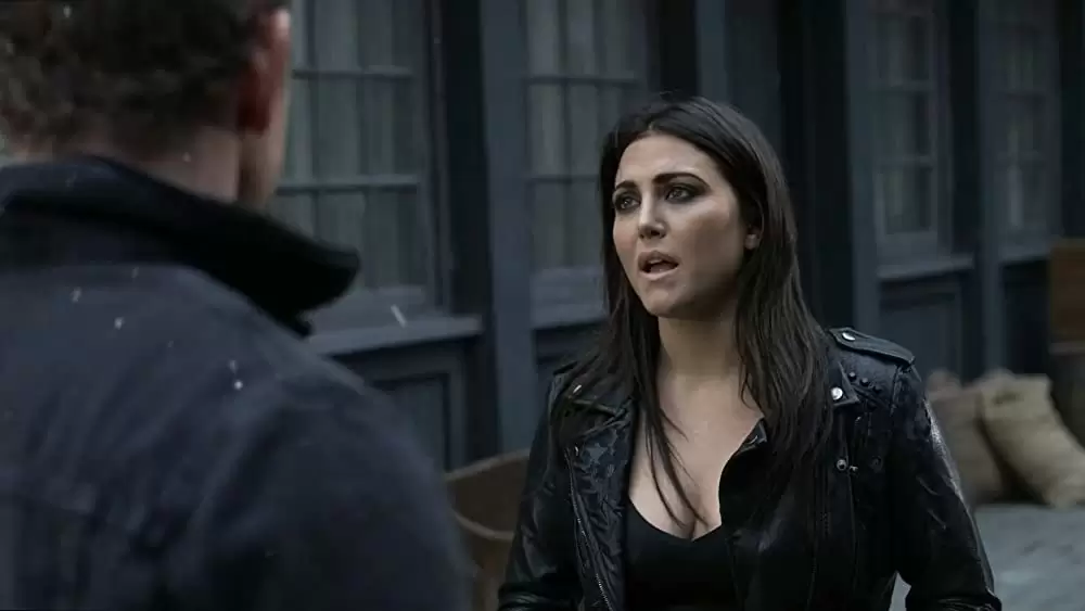 「シャークネード ラスト・チェーンソー 4DX」アイアン・ジーリング & キャシー・スケルボの画像