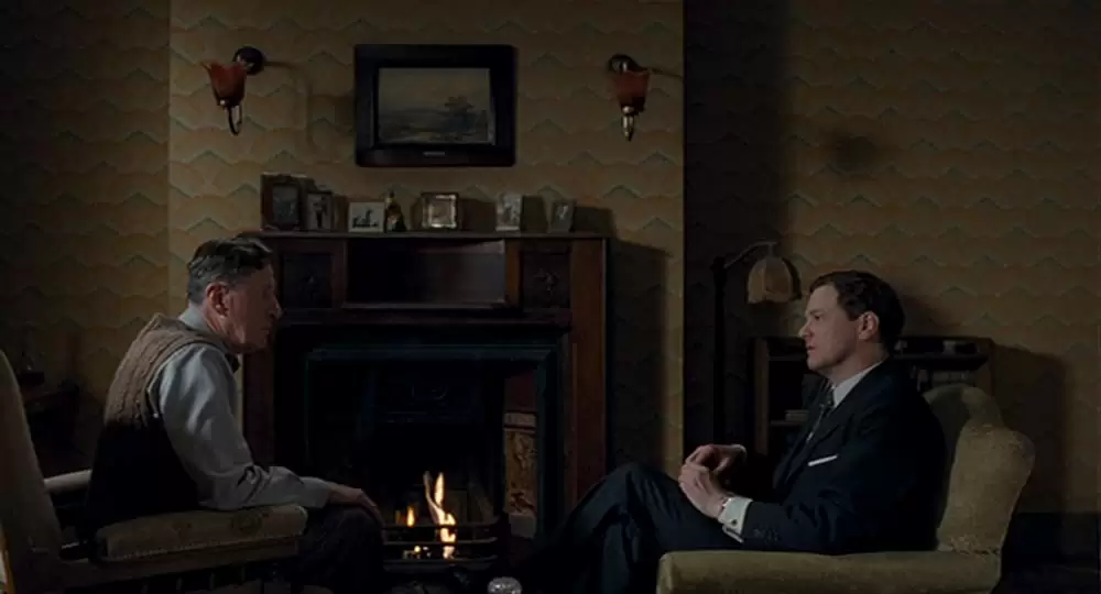 「英国王のスピーチ」コリン・ファース & ジェフリー・ラッシュの画像