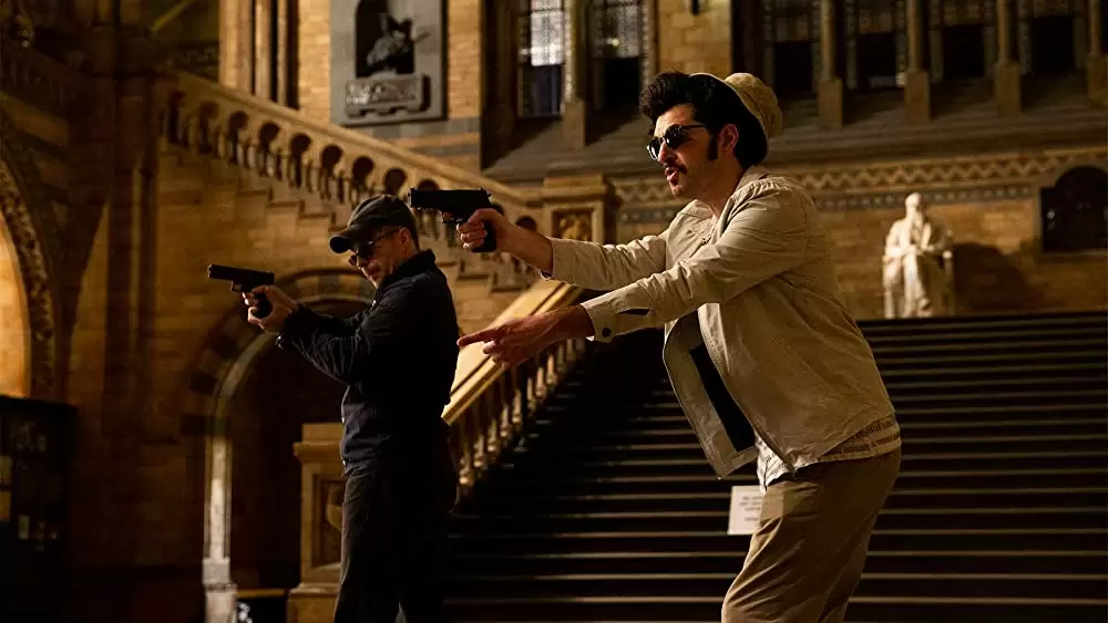 「ブルーイグアナ 500万ポンドの獲物」サム・ロックウェル & ベン・シュワルツの画像