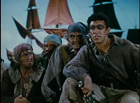 「海の征服者」アンソニー・クインの画像