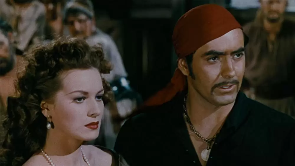 「海の征服者」モーリン・オハラ & タイロン・パワーの画像