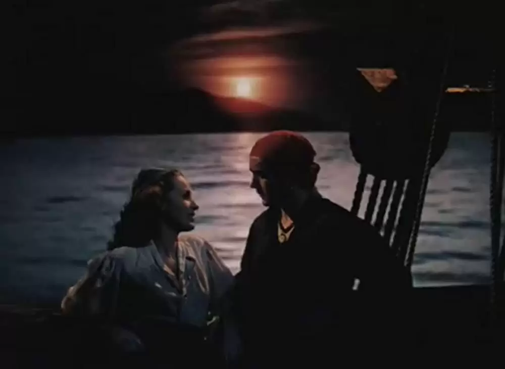 「海の征服者」モーリン・オハラ & タイロン・パワーの画像