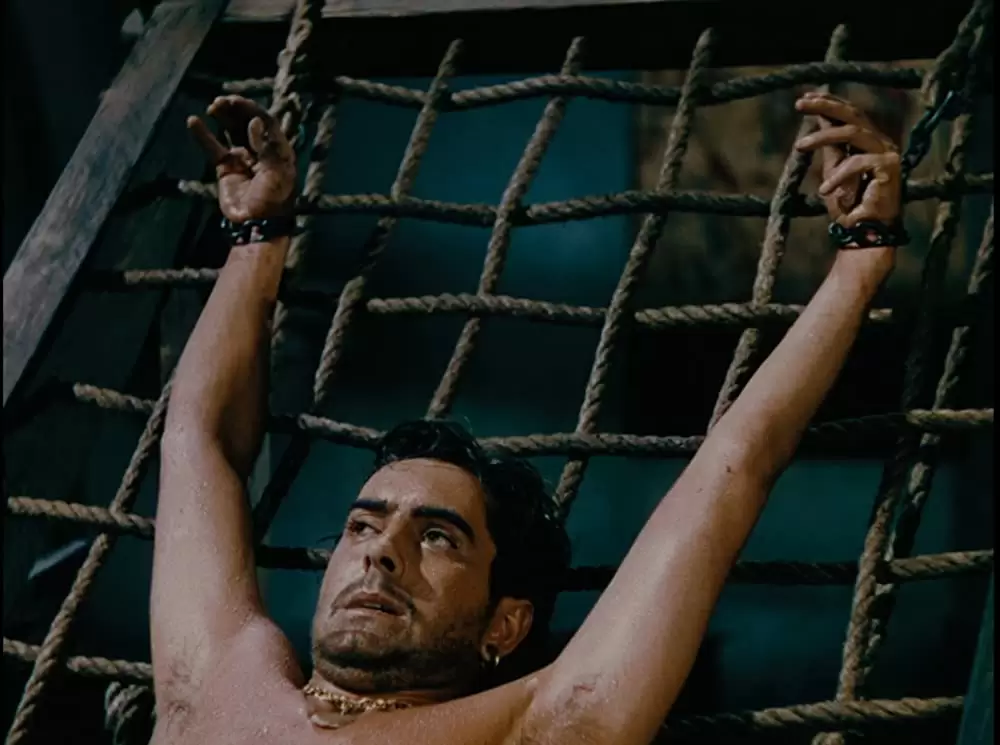 「海の征服者」タイロン・パワーの画像