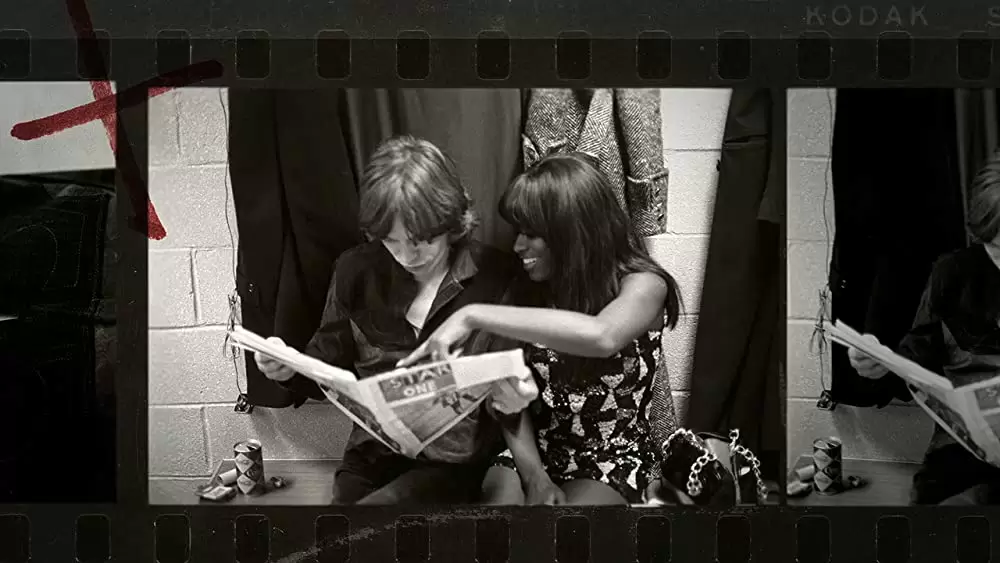 「バックコーラスの歌姫たち」ミック・ジャガー & クラウディア・リニアの画像