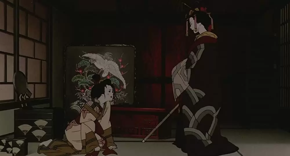 「千年女優」小山茉美の画像