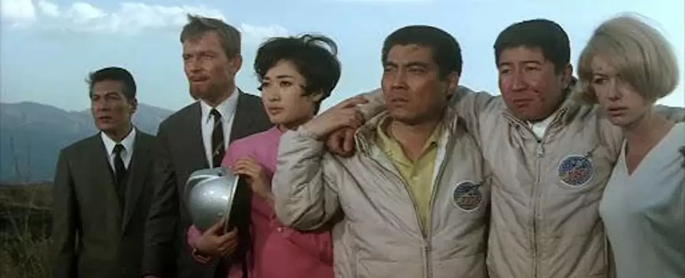 「宇宙大怪獣ギララ」フランツ・グルーバー & Itoko Harada & ペギー・ニール & 岡田英次 & 和崎隆太郎の画像