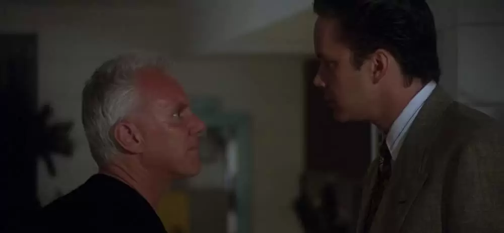 「ザ・プレイヤー」ティム・ロビンス & マルコム・マクダウェルの画像