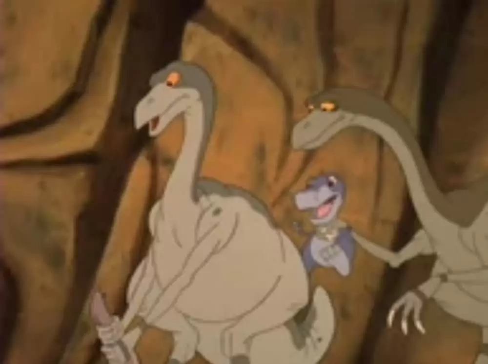 「リトルフット 赤ちゃん恐竜の大冒険」ジェフ・ベネット & ロブ・ポールセンの画像