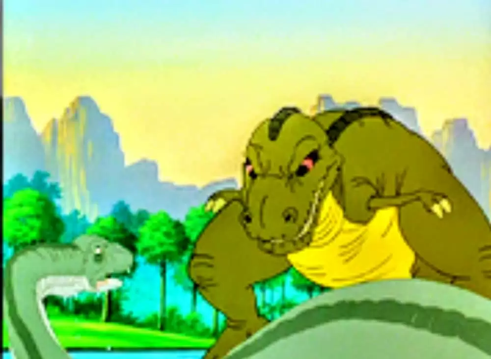 「リトルフット 赤ちゃん恐竜の大冒険」ケネス・マースの画像