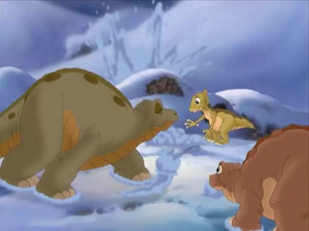 「リトルフット アイス･フリーズ」Aria Noelle Curzon & ロブ・ポールセン & ジェレミー・スアレスの画像