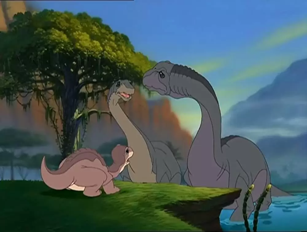 「リトルフット ちびっこ恐竜と魔法の石」の画像