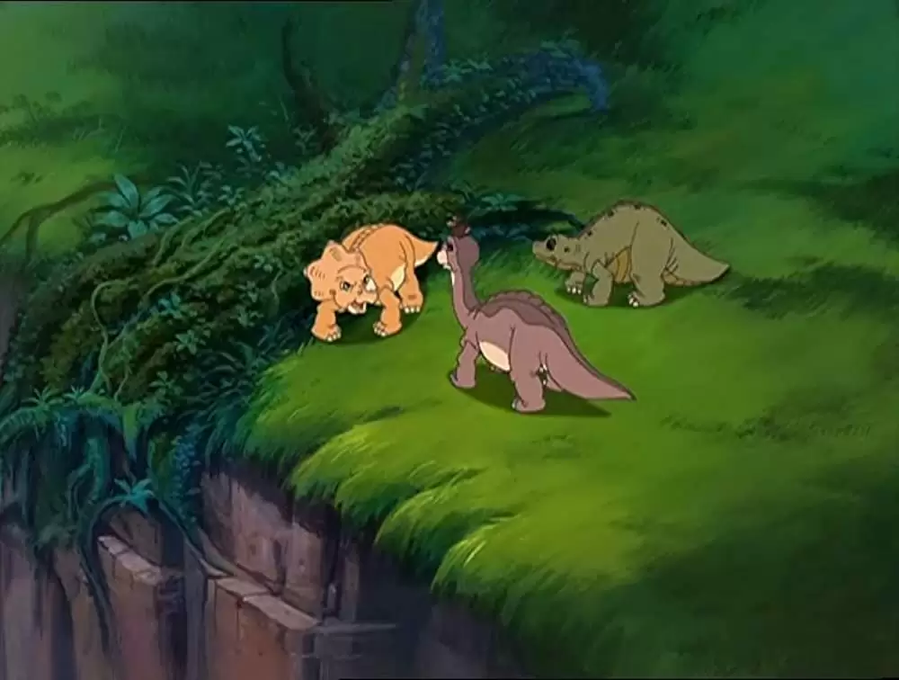 「リトルフット ちびっこ恐竜と魔法の石」の画像