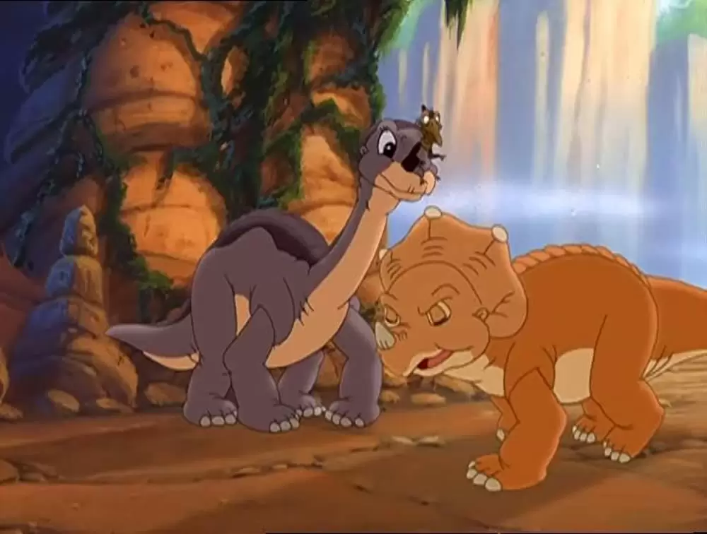 「リトルフット ちびっこ恐竜と魔法の石」の画像