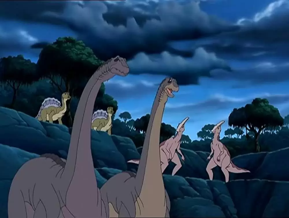 「リトルフット ちびっこ恐竜と魔法の石」の画像