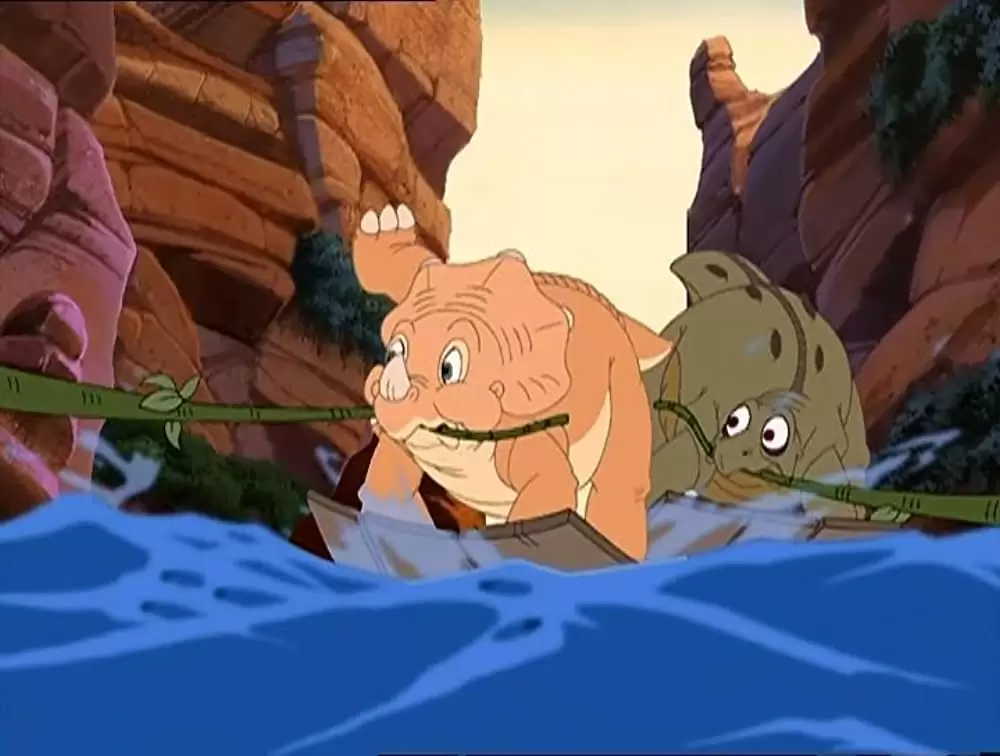 「リトルフット ちびっこ恐竜と魔法の石」の画像