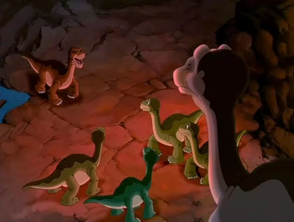 リトルフット ムーサウルスを救え！の画像