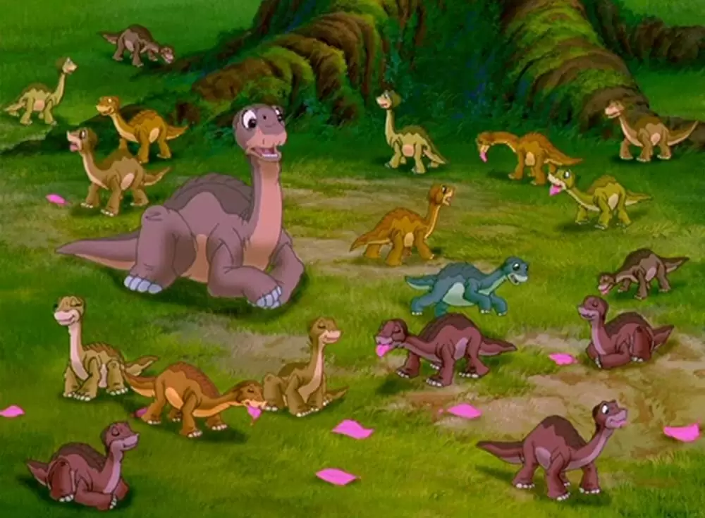 「リトルフット ムーサウルスを救え！」の画像