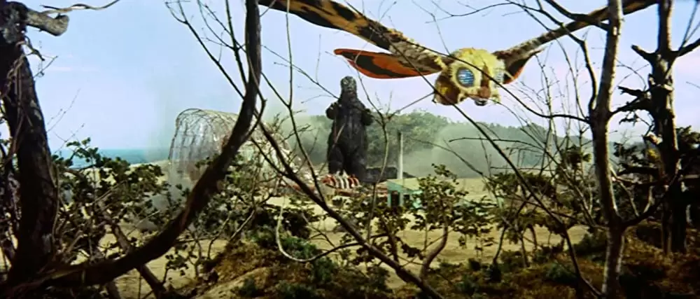 モスラ対ゴジラの画像