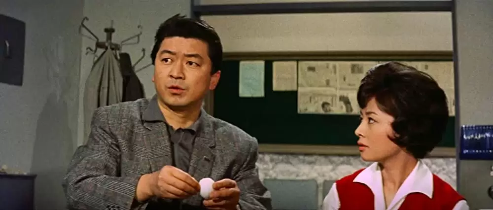 「モスラ対ゴジラ」藤木悠 & 星由里子の画像