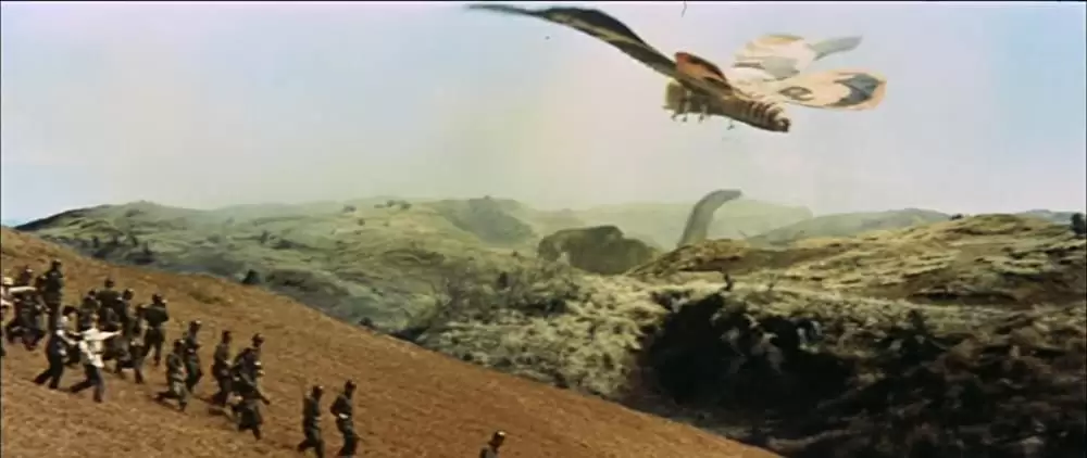 モスラ対ゴジラの画像