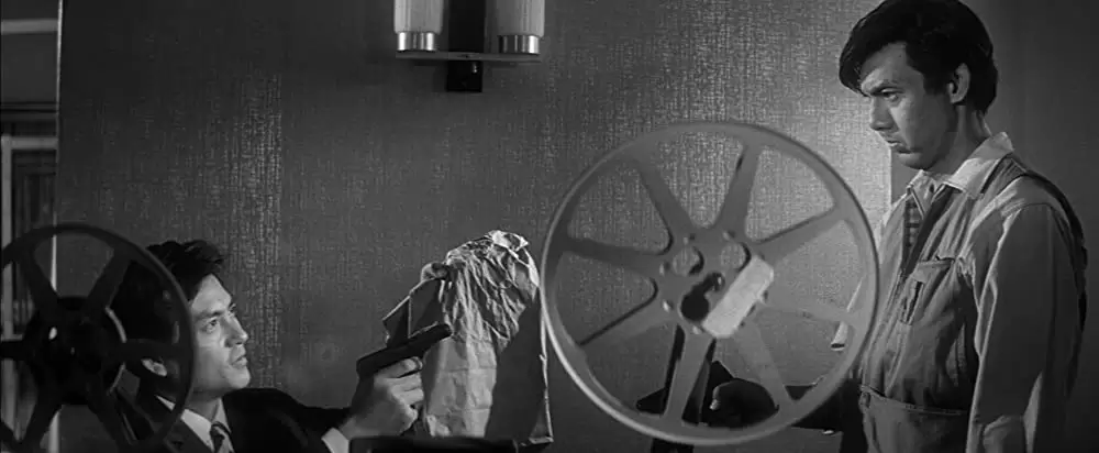 「殺しの烙印」南原伸二 & 宍戸錠の画像