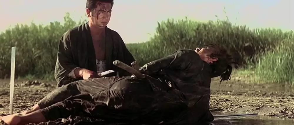 「座頭市兇状旅」北城寿太郎 & 勝新太郎の画像