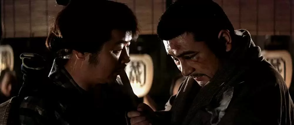 「座頭市喧嘩太鼓」藤岡琢也 & 勝新太郎の画像