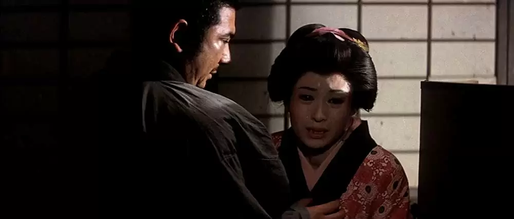 「座頭市喧嘩太鼓」勝新太郎 & 三田佳子の画像