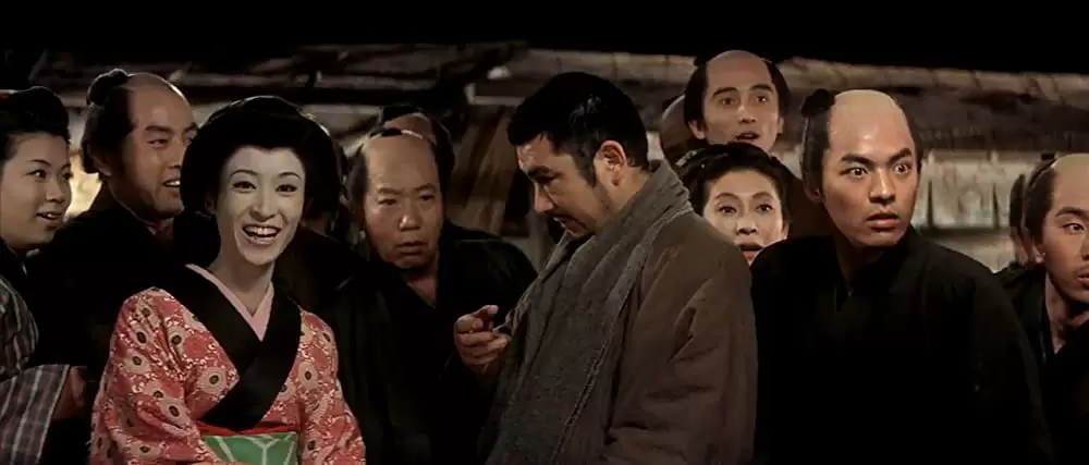 「座頭市喧嘩太鼓」勝新太郎 & 三田佳子の画像
