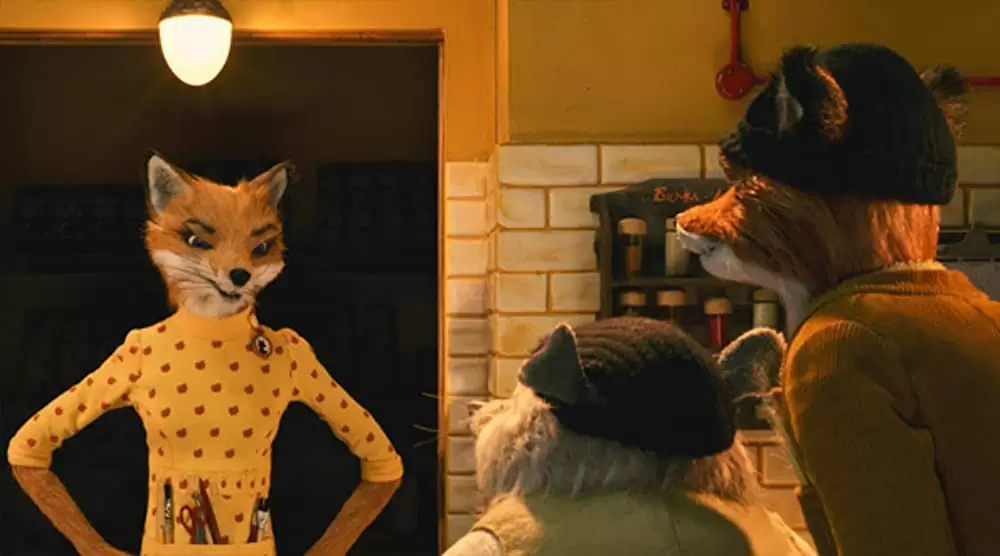 「ファンタスティック Mr.FOX」ジョージ・クルーニー & メリル・ストリープ & ウォレス・ウォロダースキーの画像