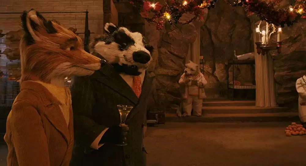 「ファンタスティック Mr.FOX」ジョージ・クルーニー & ビル・マーレイ & Karen Duffyの画像