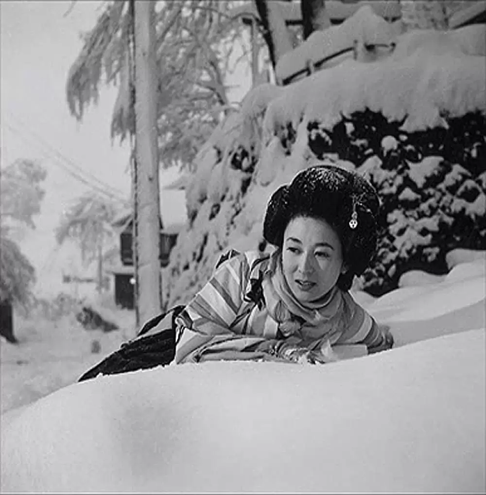 「雪国」岸惠子の画像