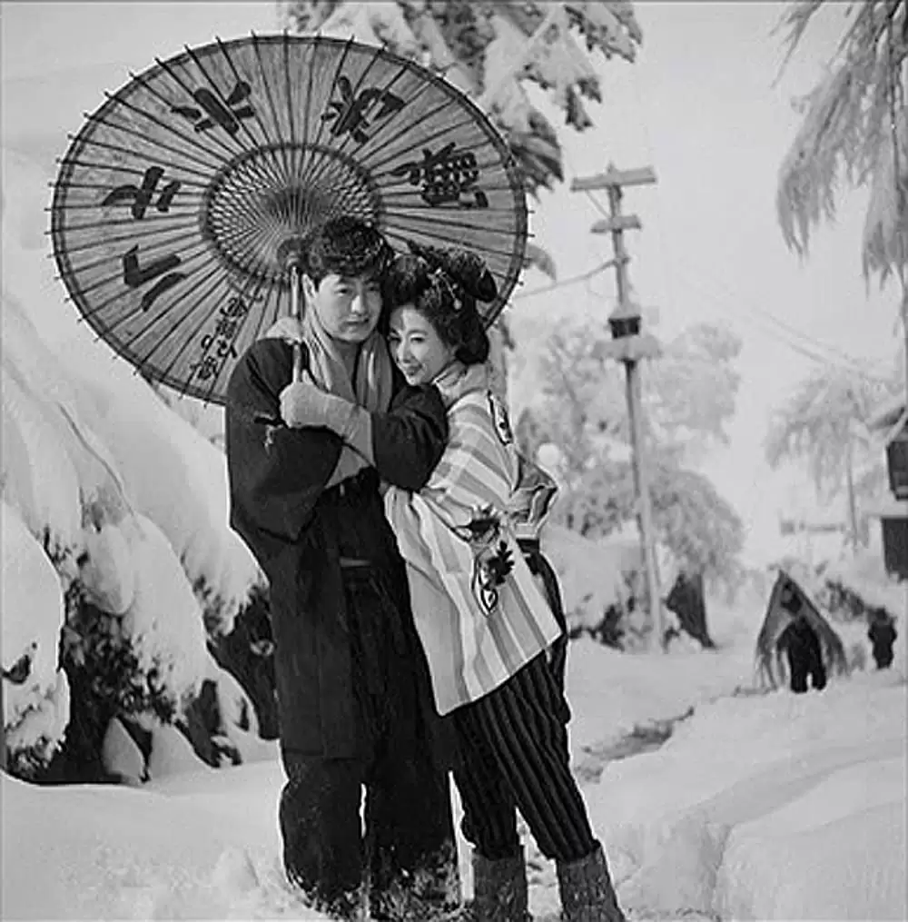 「雪国」池部良 & 岸惠子の画像