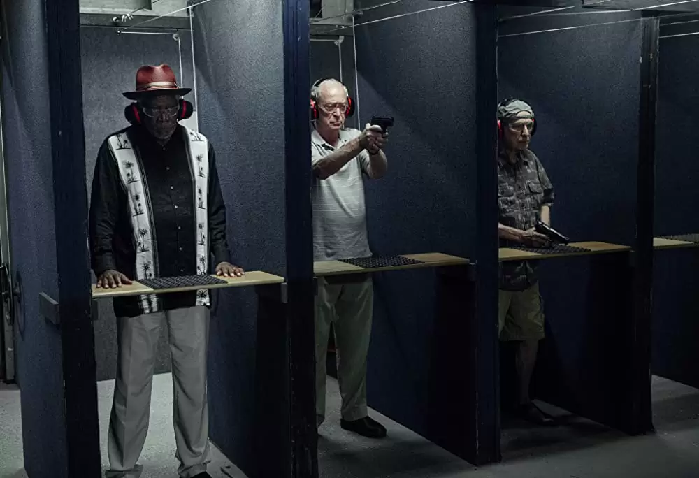 「ジーサンズ はじめての強盗」モーガン・フリーマン & アラン・アーキン & マイケル・ケインの画像