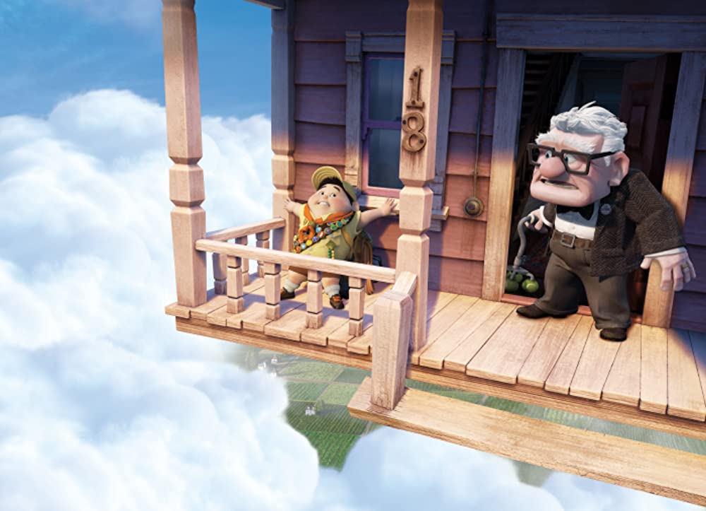 カールじいさんの空飛ぶ家の画像