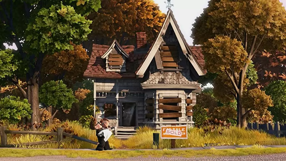 「カールじいさんの空飛ぶ家」の画像