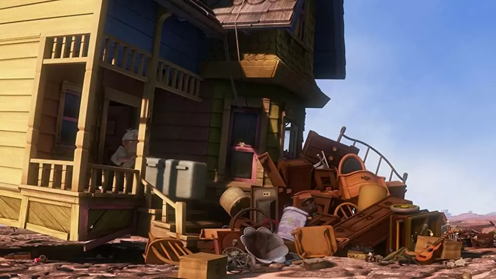 「カールじいさんの空飛ぶ家」の画像